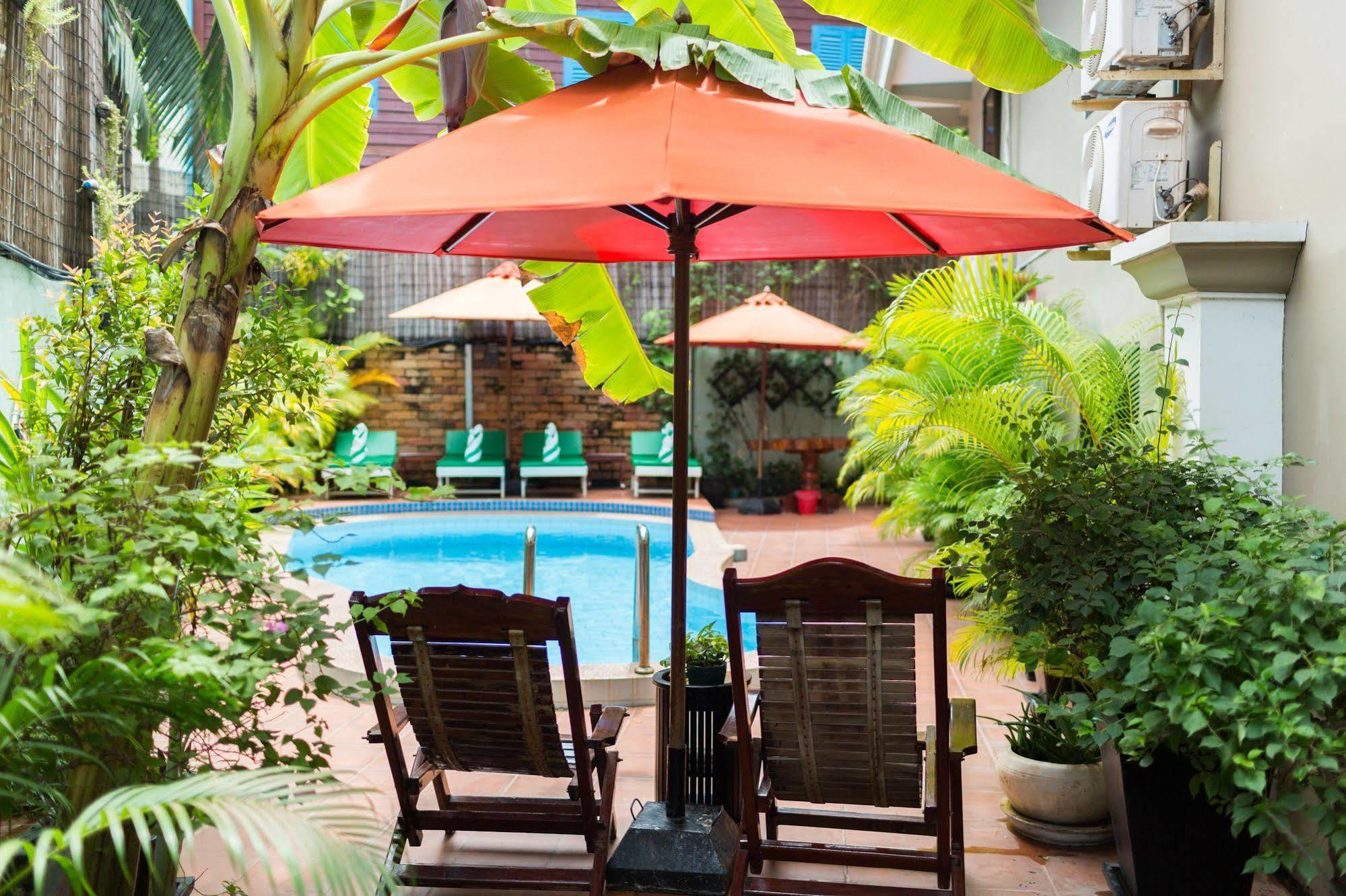 La Villa Du Bonheur Siem Reap Exterior photo